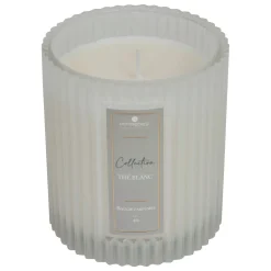 atmosphera Velas>Vela perfumada vaso de vidrio COLLECTION thé blanc