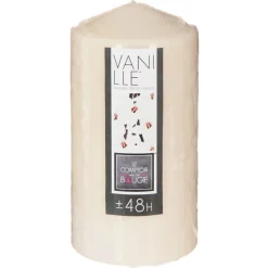 atmosphera Velas>Vela Pilar Aroma Vainilla 395G 7x14Cm