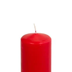 hôma Velas>Vela Pilar Basic Roja 7.3x14Cm