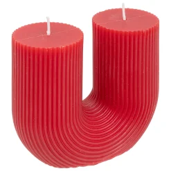 atmosphera Velas>Vela Roja Forma De U Demi