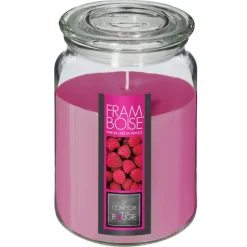 atmosphera Velas>Vela Tarro C/Tapa Aroma Frambuesa 510G