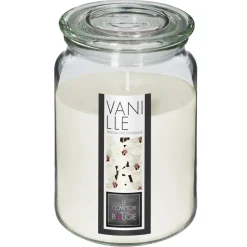 atmosphera Velas>Vela Tarro C/Tapa Aroma Vainilla 510G