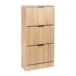 Zapateros>Zapatero Con 3 Cajones 120x24x60cm