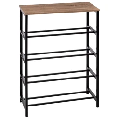 Zapateros>Zapatero Con 4 Estantes 63x30x90.5Cm