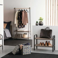 5five Zapateros>Zapatero JANO de madera